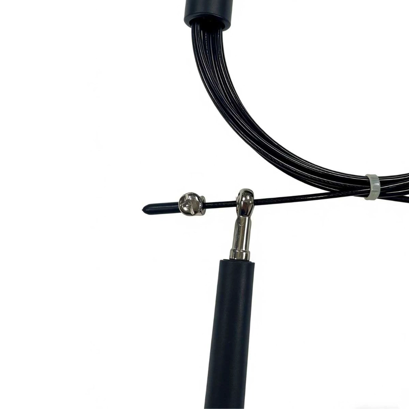 CUERDA SALTO ENTRENAMIENTO BLU FIT SPEED JUMP ROPE NEGRO - 3