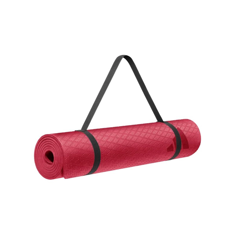 MAT YOGA ADIDAS 6MM COLLEGIATE BURGUNDY BURDEO - 6