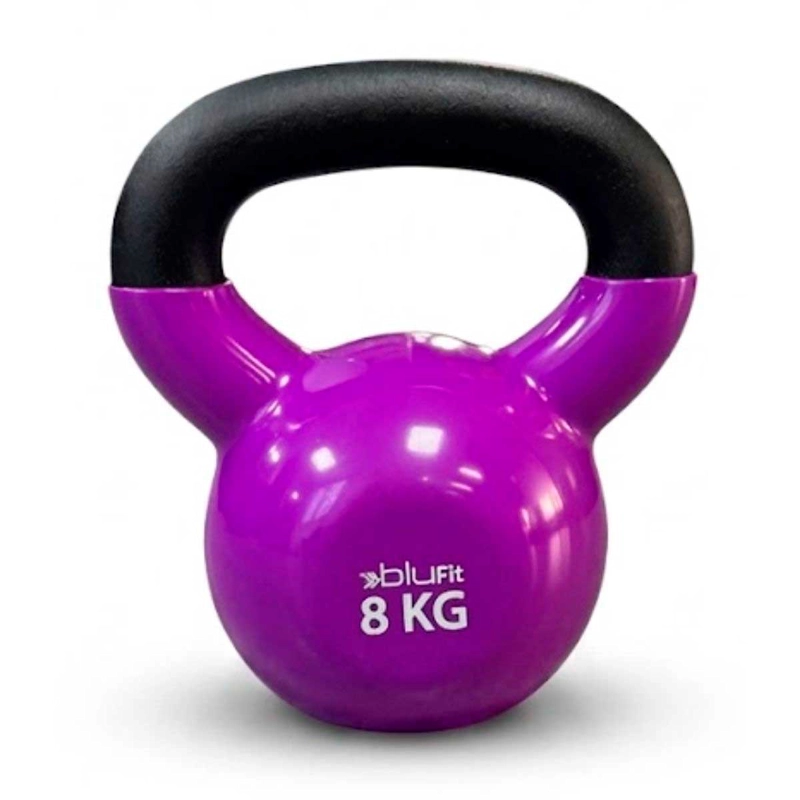 KETTLEBELL BLU FIT PESA RUSA VINILO 8KG LILA - 1