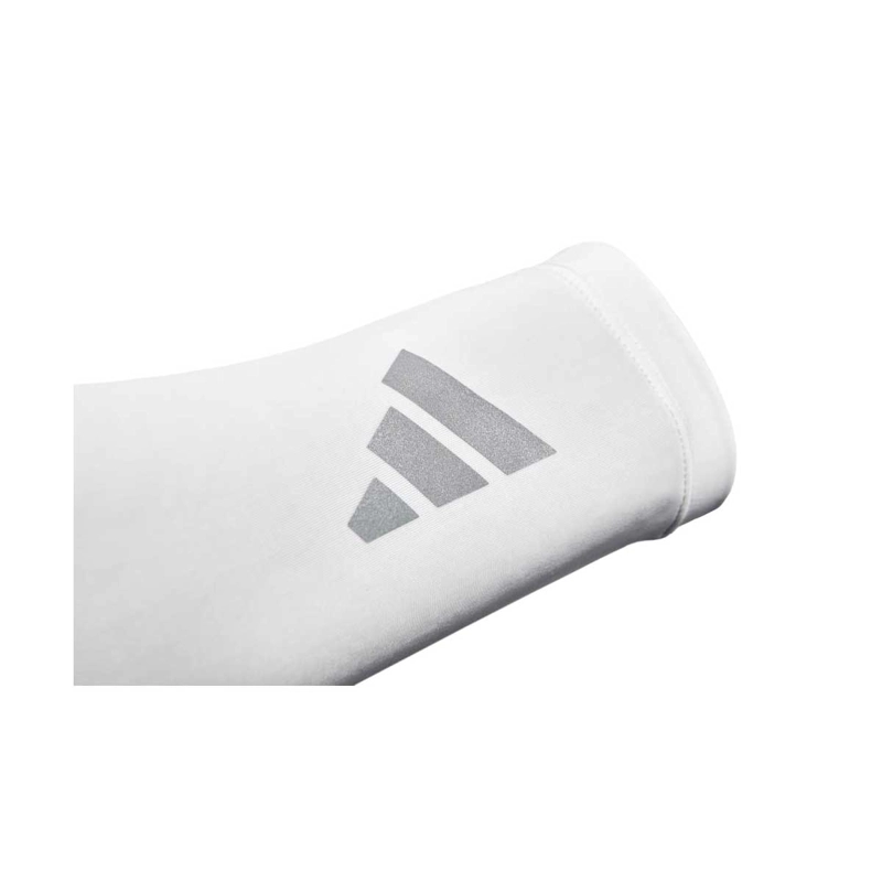 MANGAS DE COMPRESION FITNESS ADIDAS CLIMACOOL BLANCA - 2