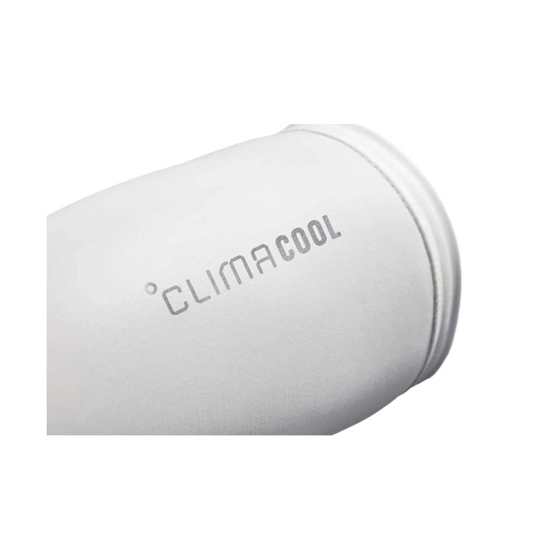 MANGAS DE COMPRESION FITNESS ADIDAS CLIMACOOL BLANCA - 3