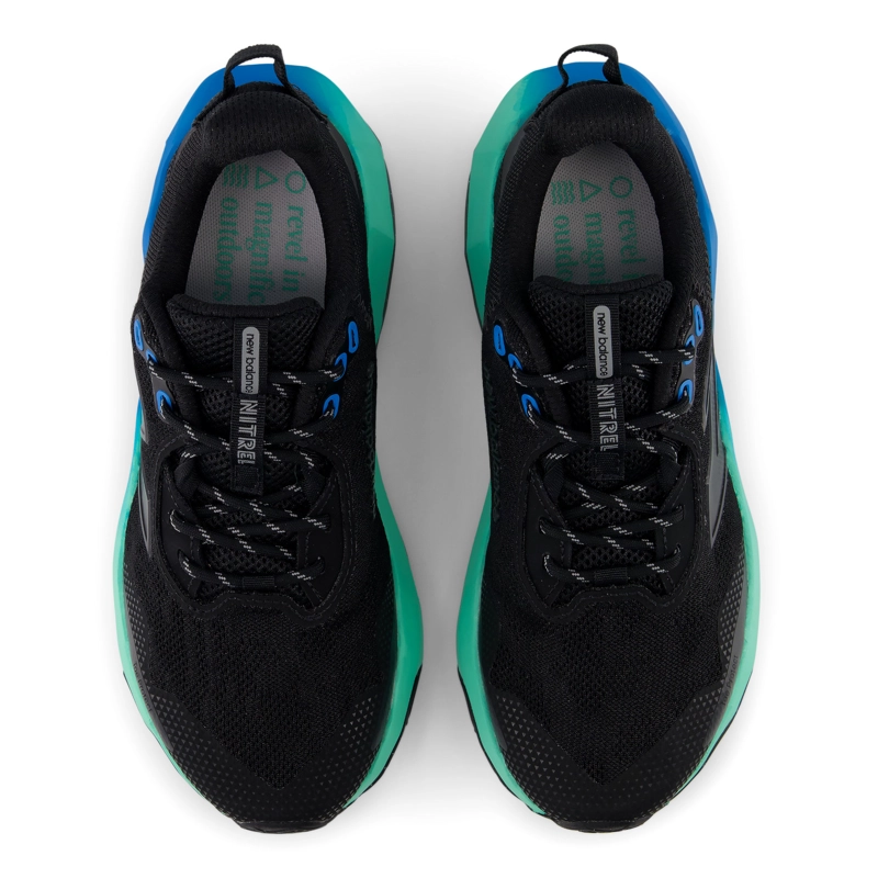 ZAPATILLAS TRAIL MUJER NEW BALANCE DYNASOFT  V6 NEGRA/AZULES - 3