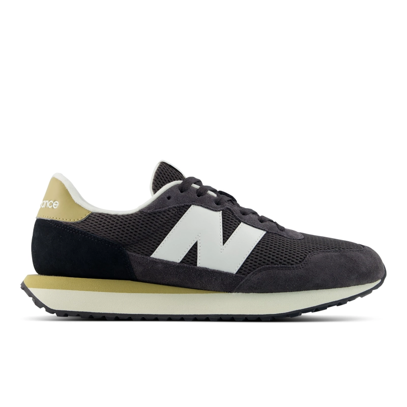 ZAPATILLAS URBANAS HOMBRE NEW BALANCE 237 NEGRAS/CAFE - 1