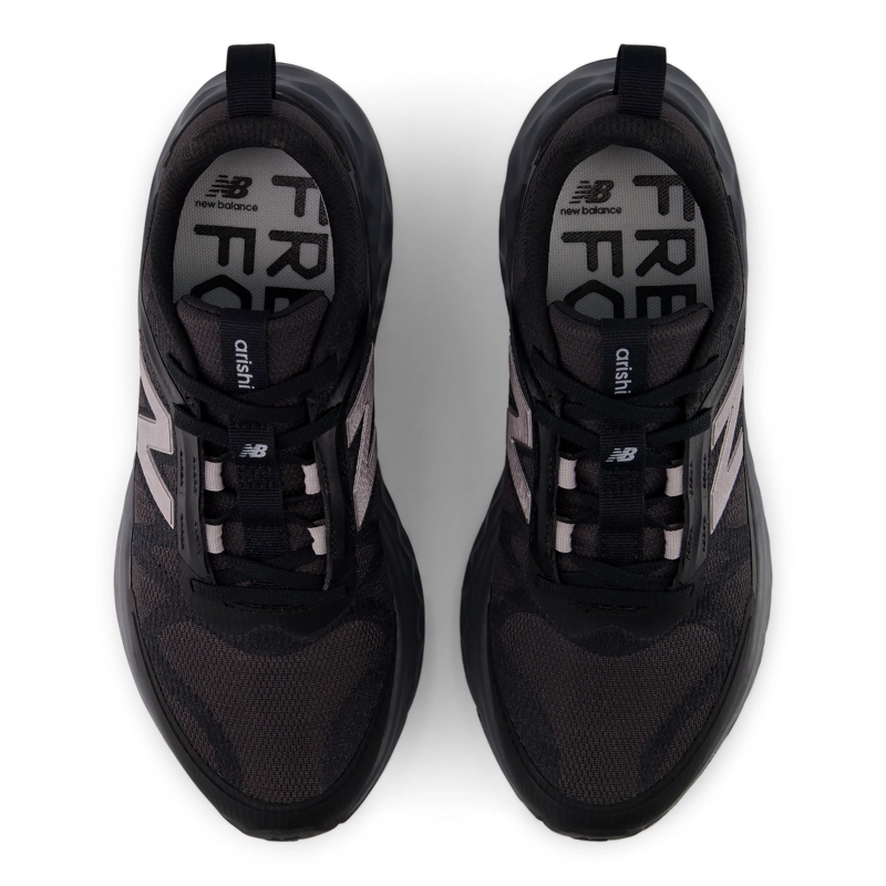 ZAPATILLAS RUNNING MUJER NEW BALANCE ARISHI V4 TRIPLE NEGRO - 3