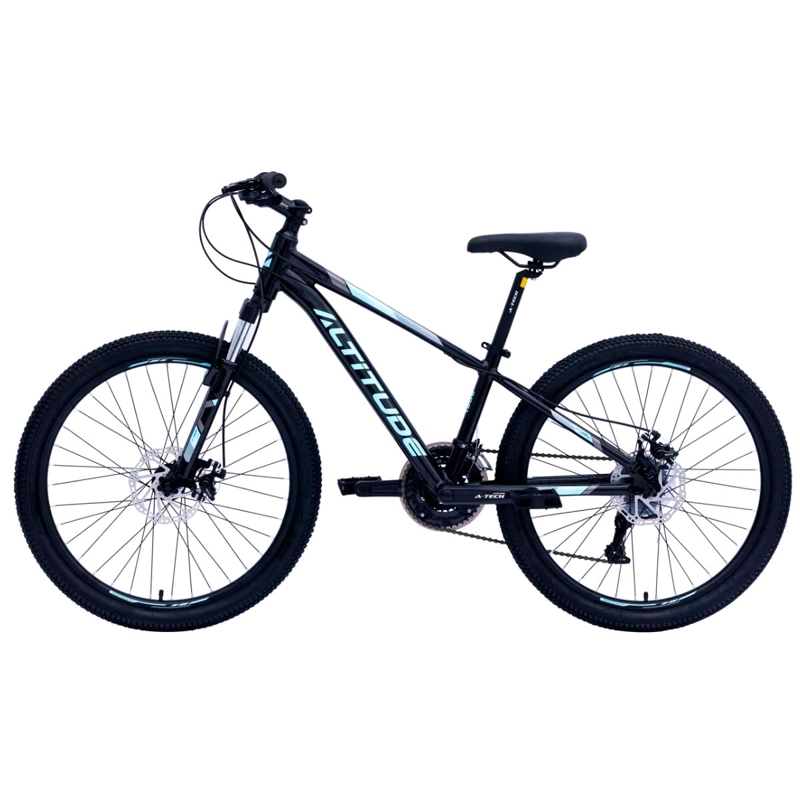 BICICLETA NIÑOS ALTITUDE SPORT 24 NEGRO - 4
