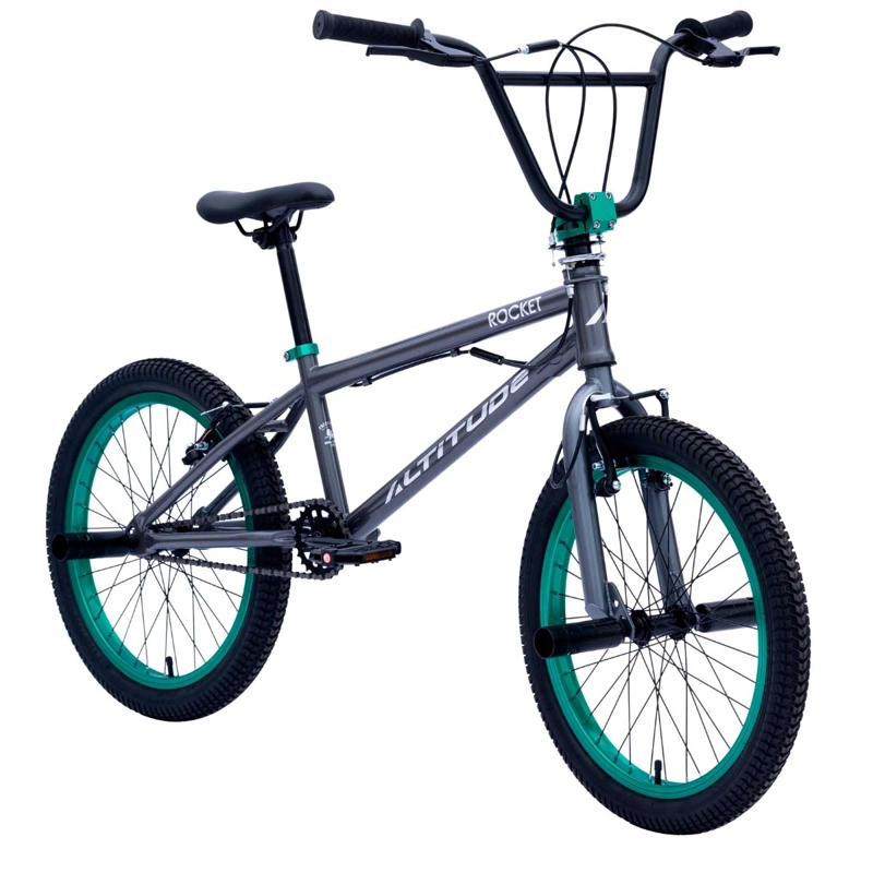 BICICLETA BMX ALTITUDE ROCKET 20 GRIS - 2