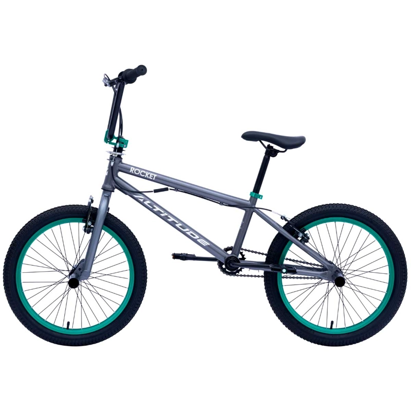 BICICLETA BMX ALTITUDE ROCKET 20 GRIS - 4