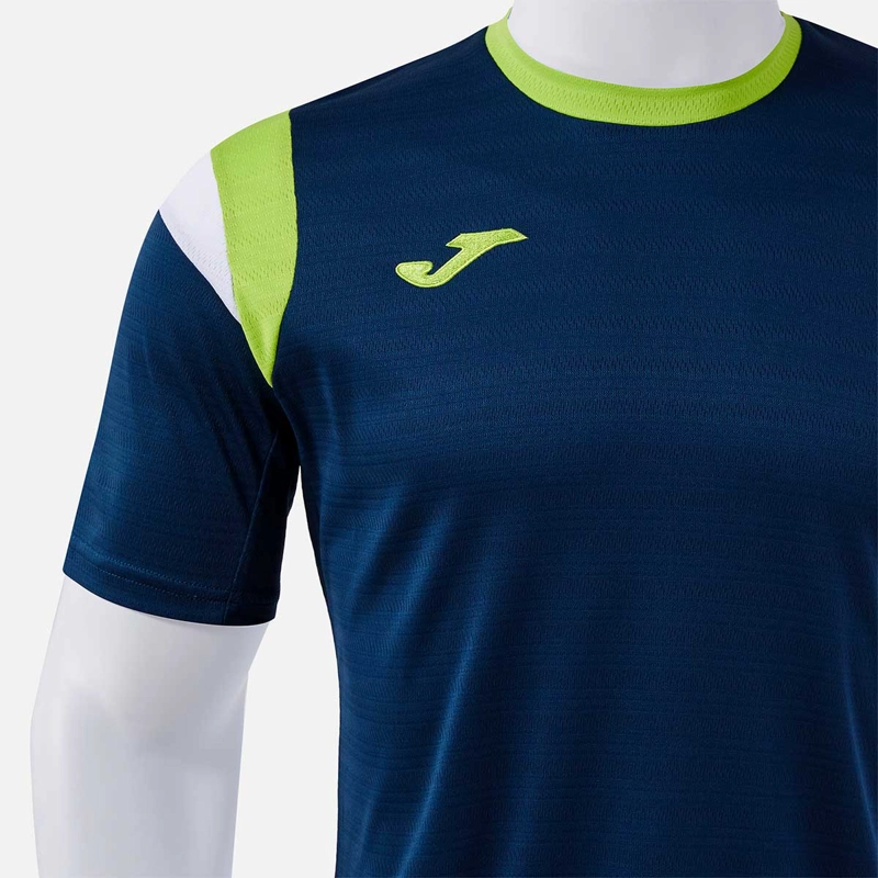 CAMISETA MANGA CORTA TENIS HOMBRE JOMA TERRA AZUL MARINO - 4