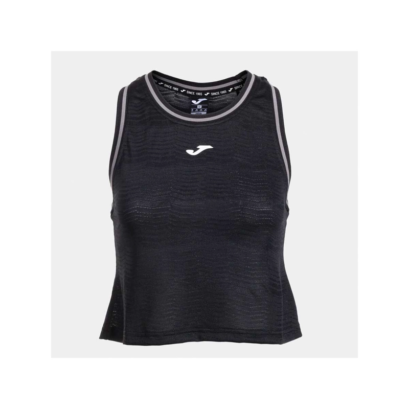 POLERA SIN MANGAS TENIS MUJER SMASH NEGRO - 1