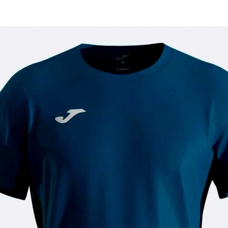 POLERA TENIS HOMBRE JOMA CHALLENGE MANGA CORTA AZUL - 2