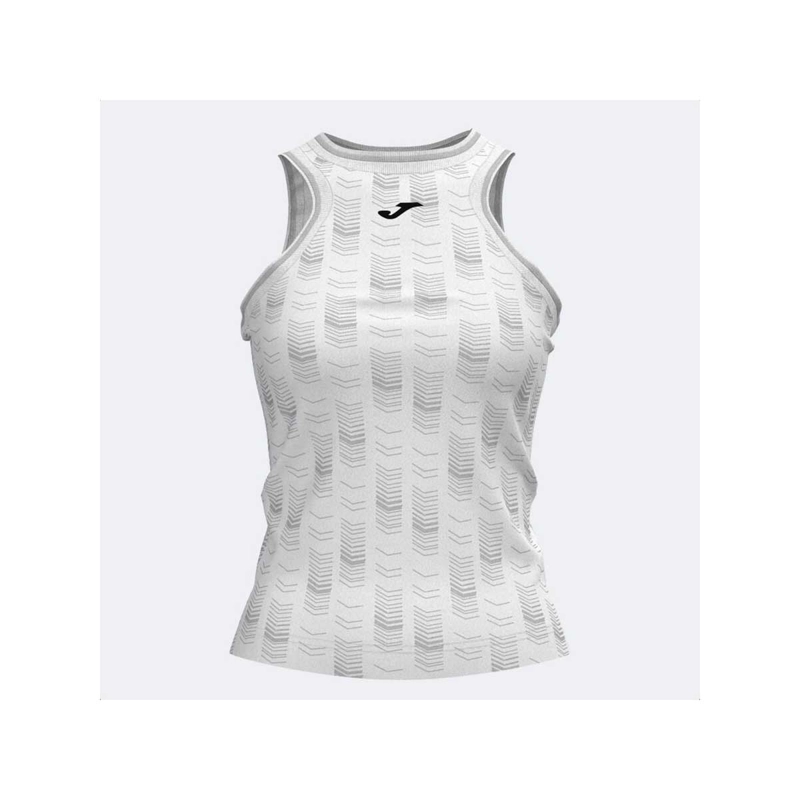 POLERA SIN MANGAS TENIS MUJER SMASH BLANCO - 1
