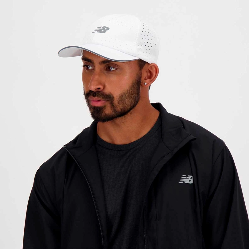 JOCKEY UNISEX NEW BALANCE 6 PANEL PRO RUN BLANCO - 1