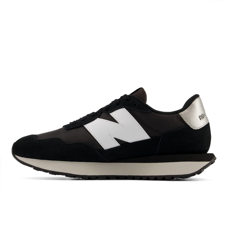 ZAPATILLAS URBANAS MUJER NEW BALANCE 237 NEGRAS/BLANCA - 2