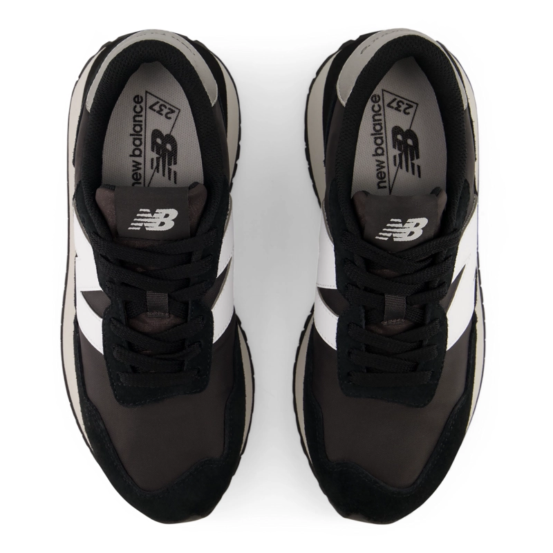 ZAPATILLAS URBANAS MUJER NEW BALANCE 237 NEGRAS/BLANCA - 3
