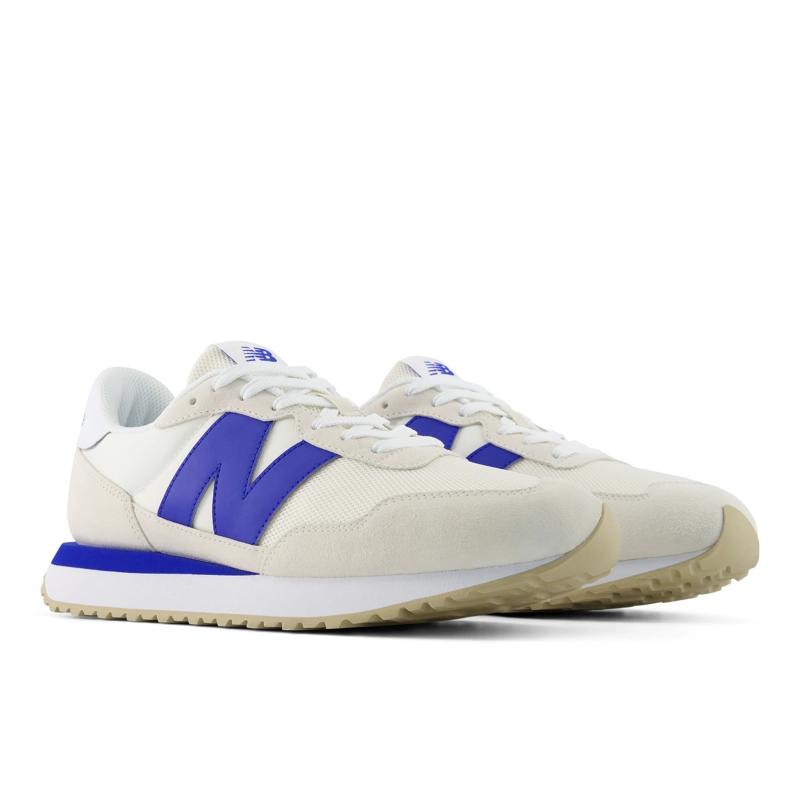 ZAPATILLAS URBANAS HOMBRE NEW BALANCE 237 BLANCAS/AZUL - 4