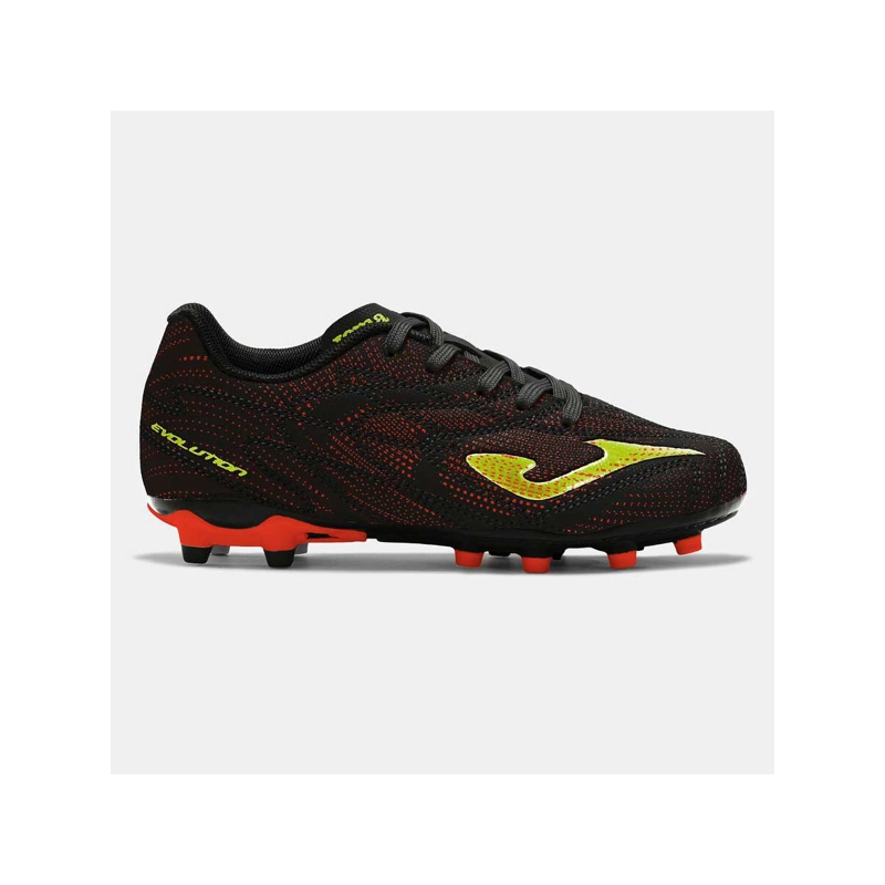 ZAPATILLAS FUTBOL NIÑOS JOMA EVOLUTION JR 2601 FG NEGRO - 1