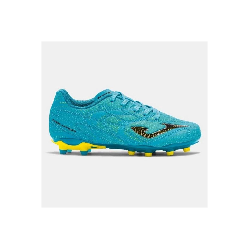 ZAPATILLAS FUTBOL NIÑOS JOMA EVOLUTION JR 2627 FG TURQUESA - 1