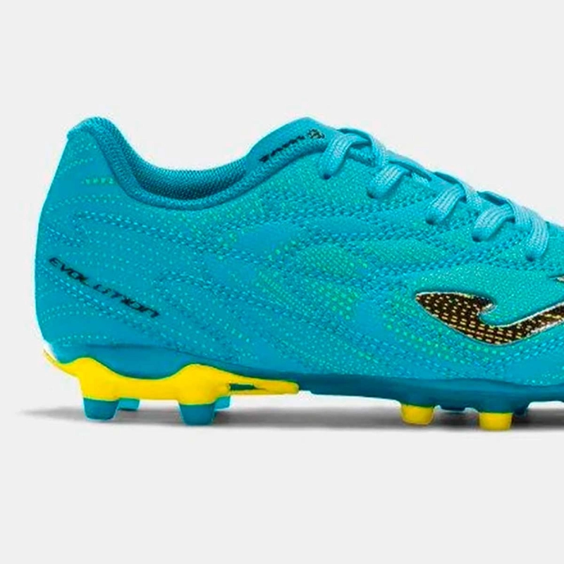 ZAPATILLAS FUTBOL NIÑOS JOMA EVOLUTION JR 2627 FG TURQUESA - 3