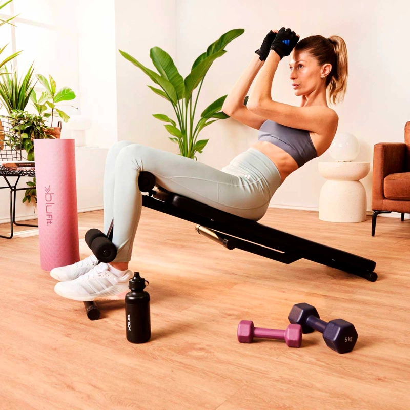 BANCO ABDOMINAL INCLINADO BLU FIT BE3.0 - 3