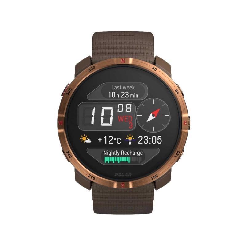 RELOJ DEPORTIVO POLAR GRIT X2 S-L CAFE - 6