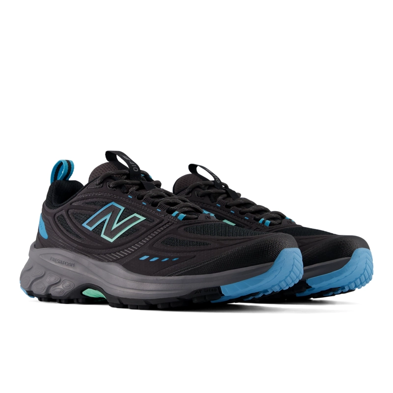 ZAPATILLA TRAIL RUNNING MUJER NEW BALANCE 410 V9 NEGRAS/AZUL - 4
