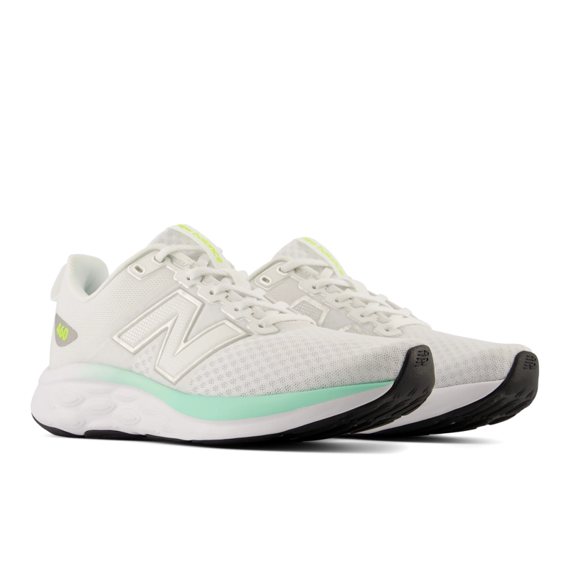 ZAPATILLAS RUNNING MUJER NEW BALANCE 460 BLANCAS/ CELESTE - 4