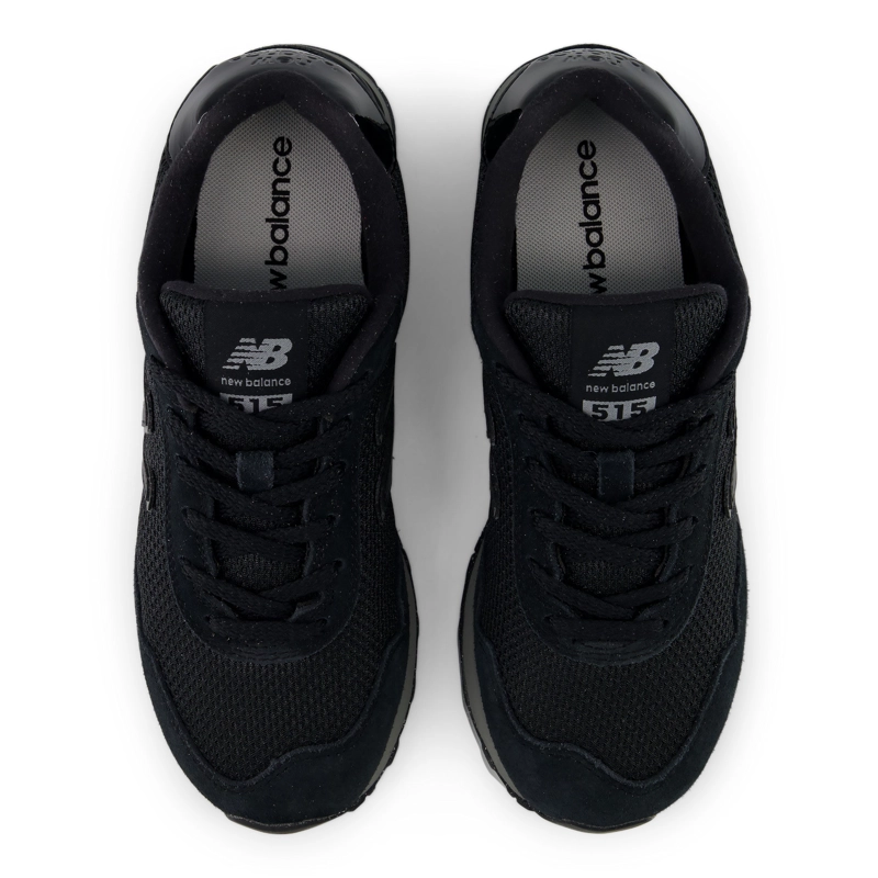 ZAPATILLAS URBANAS MUJER NEW BALANCE 515 TRIPLE NEGRA - 3