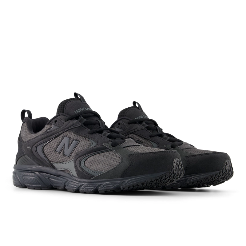 ZAPATILLAS URBANAS HOMBRE NEW BALANCE 408 NEGRA/GRISES - 4