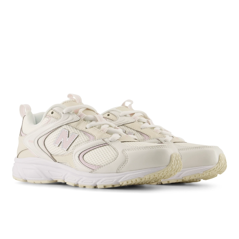 ZAPATILLAS URBANAS MUJER NEW BALANCE 408 CREMAS - 4