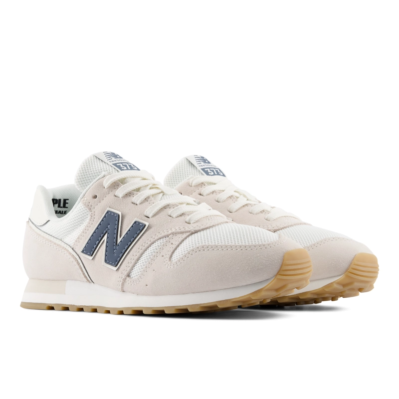 ZAPATILLAS URBANAS MUJER NEW BALANCE 373 BEIGE/AZUL - 4