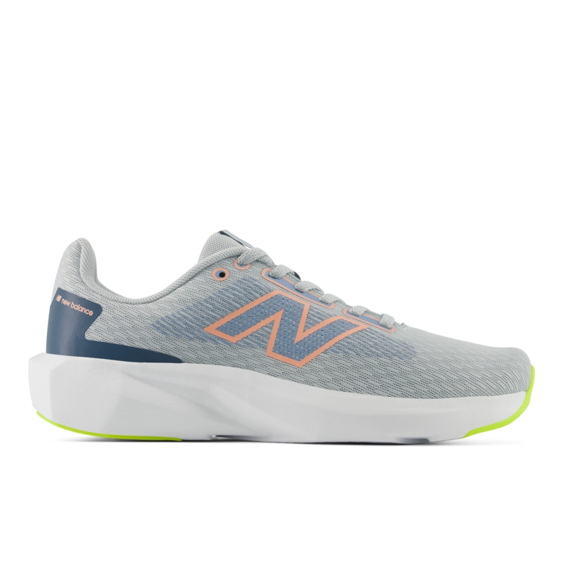 ZAPATILLAS RUNNING MUJER NEW BALANCE 413 GRIS/AMARILLO - 1