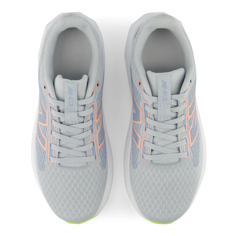 ZAPATILLAS RUNNING MUJER NEW BALANCE 413 GRIS/AMARILLO - 3