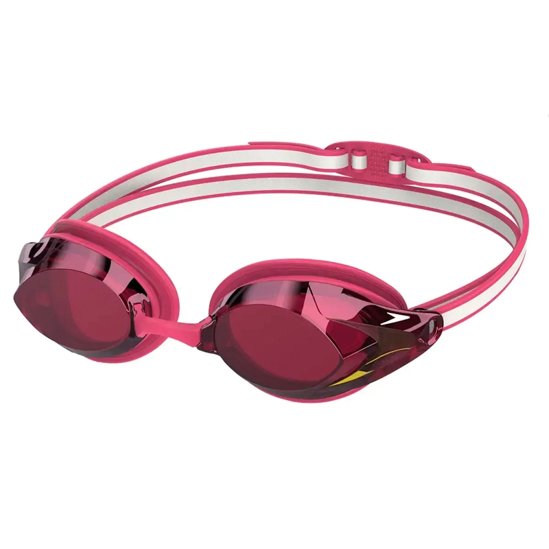 LENTES NATACION MUJER SPEEDO VANQUISHER 3.0 MIRRORED ROSADO - 1