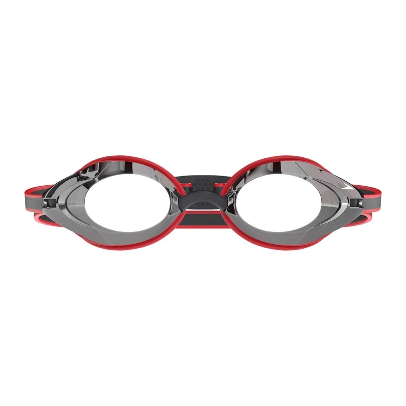 LENTES NATACION UNISEX SPEEDO VANQUISHER 3.0 MIRRORED ROJO - 2