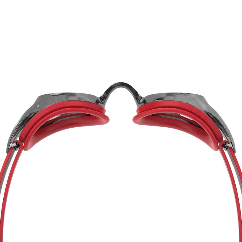 LENTES NATACION UNISEX SPEEDO VANQUISHER 3.0 MIRRORED ROJO - 5