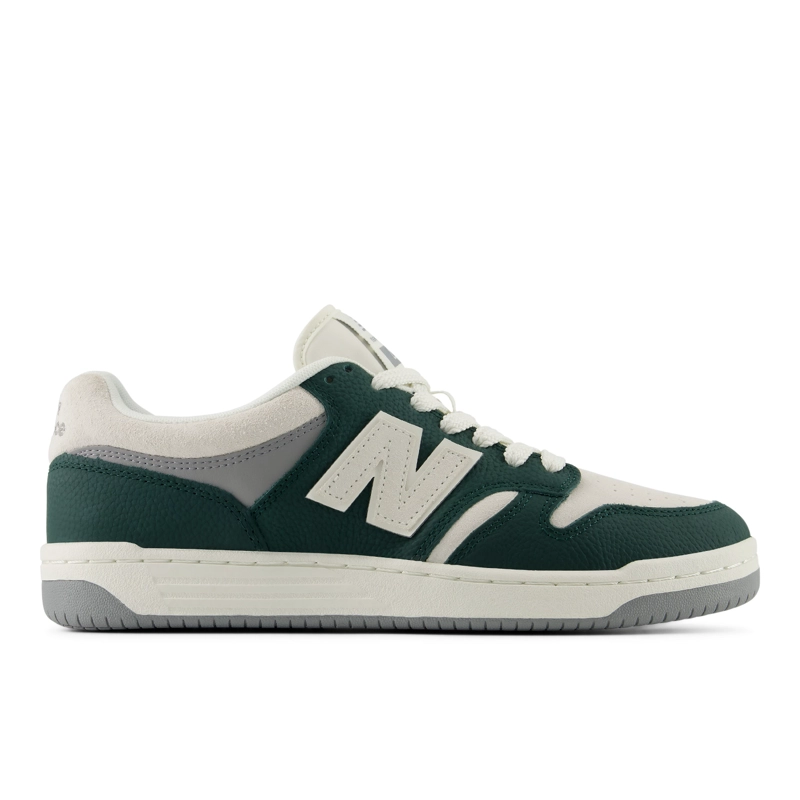 ZAPATILLAS URBANAS UNISEX NEW BALANCE 480 VERDE/BEIGE - 1