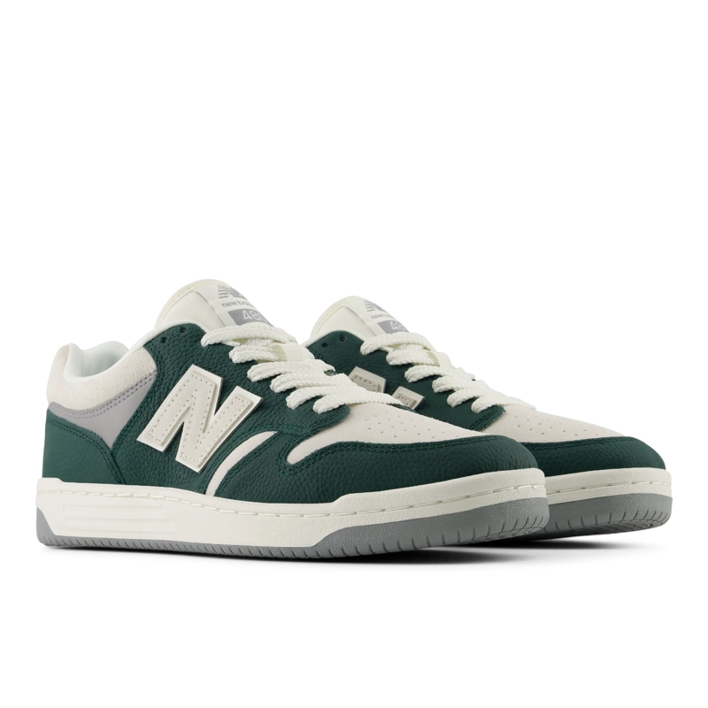 ZAPATILLAS URBANAS UNISEX NEW BALANCE 480 VERDE/BEIGE - 4