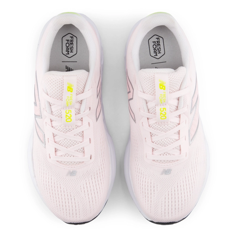 ZAPATILLAS RUNNING MUJER NEW BALANCE 520 V9 ROSADAS - 3