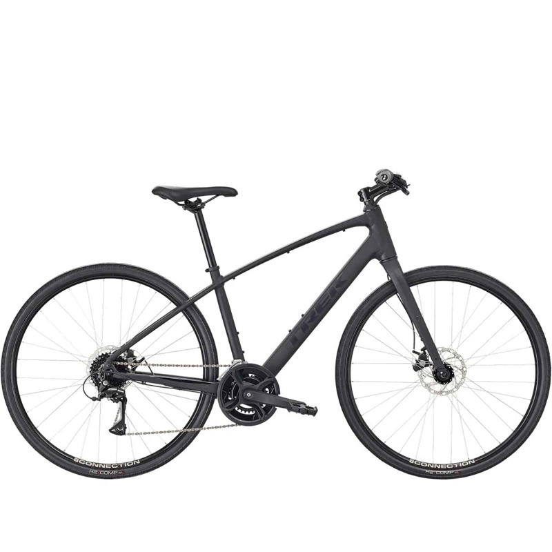 BICICLETA URBANA TREK FX 1 STEPOVER GEN 4 NEGRA - 1