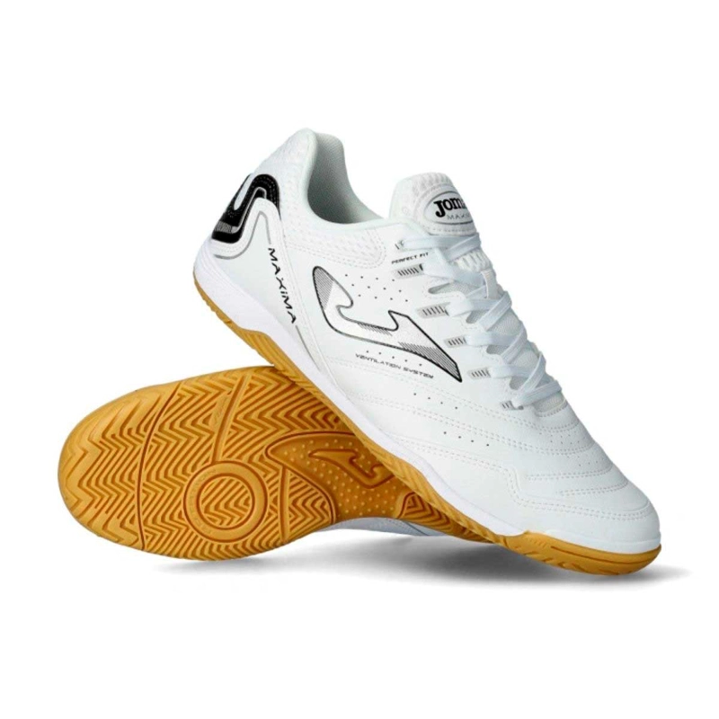 ZAPATILLAS FUTSAL HOMBRE JOMA MAXIMA 2622 BLANCAS - 6