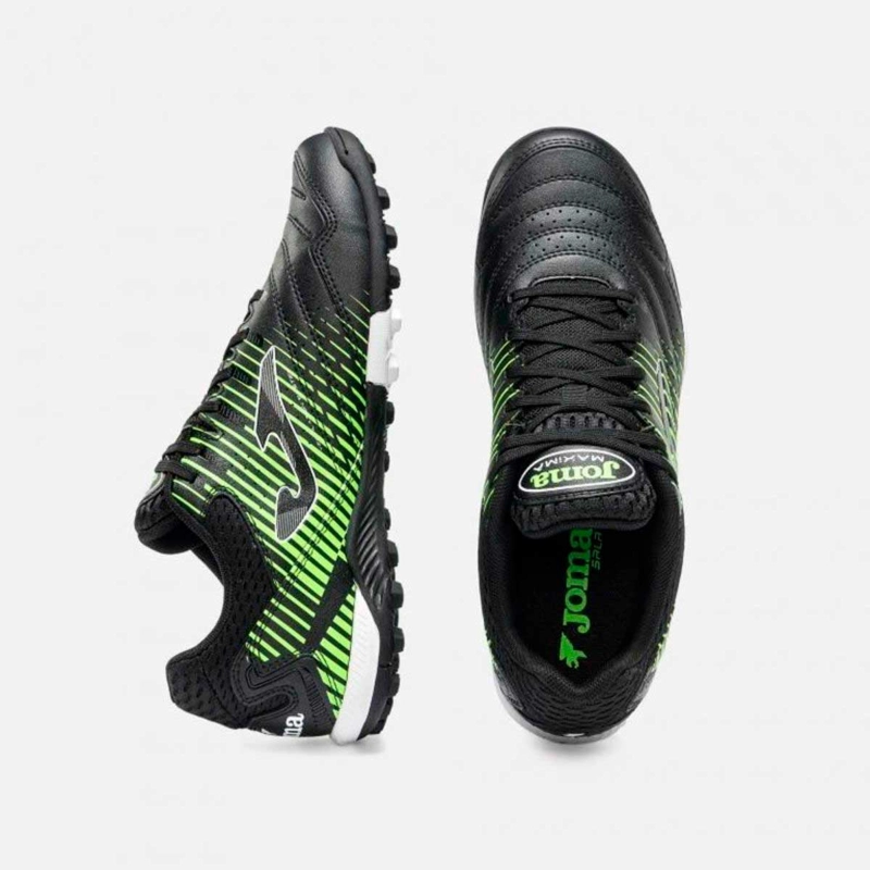 ZAPATILLAS FUTBOLITO HOMBRE JOMA MAXIMA 2601 TURF NEGRAS - 4