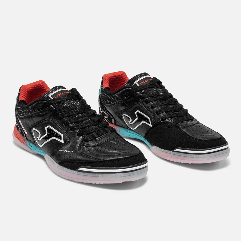 ZAPATILLAS FUTBOL SALA TOP FLEX 26 INDOOR NEGRO - 3