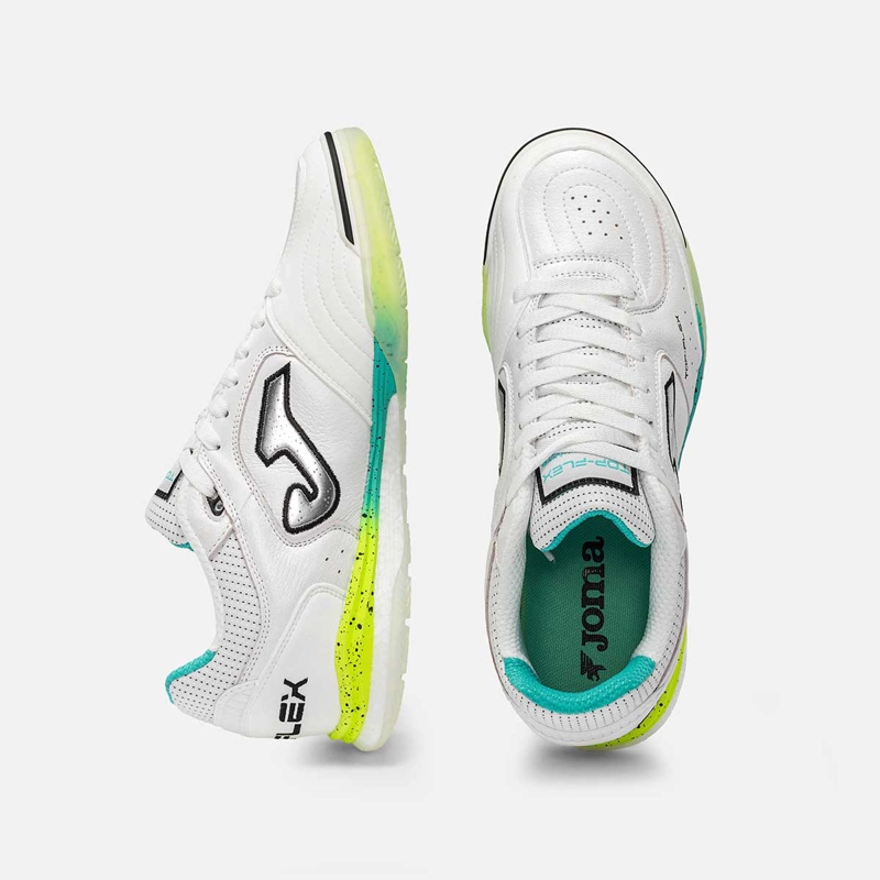 ZAPATILLAS FUTBOL SALA TOP FLEX 26 INDOOR BLANCO - 5