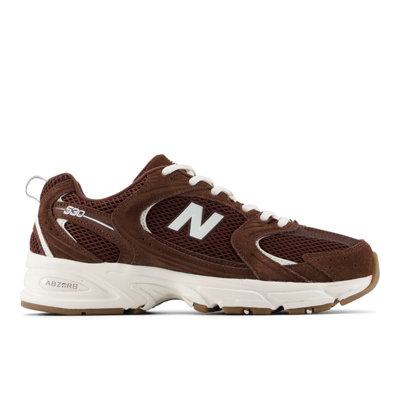 ZAPATILLAS URBANAS UNISEX NEW BALANCE 530 CAFE OSCURO - 1