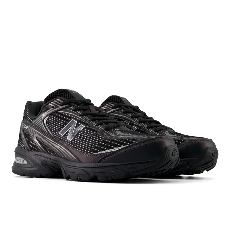 ZAPATILLAS URBANAS UNISEX NEW BALANCE 509 NEGRAS/GRISES - 4