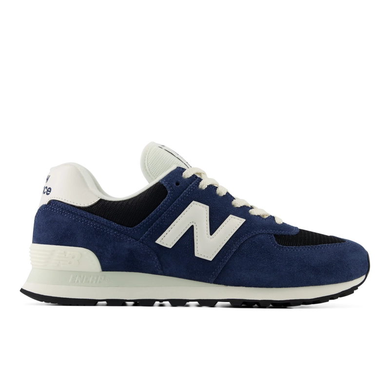 ZAPATILLAS URBANAS UNISEX NEW BALANCE 574 AZULES/BLANCA - 1
