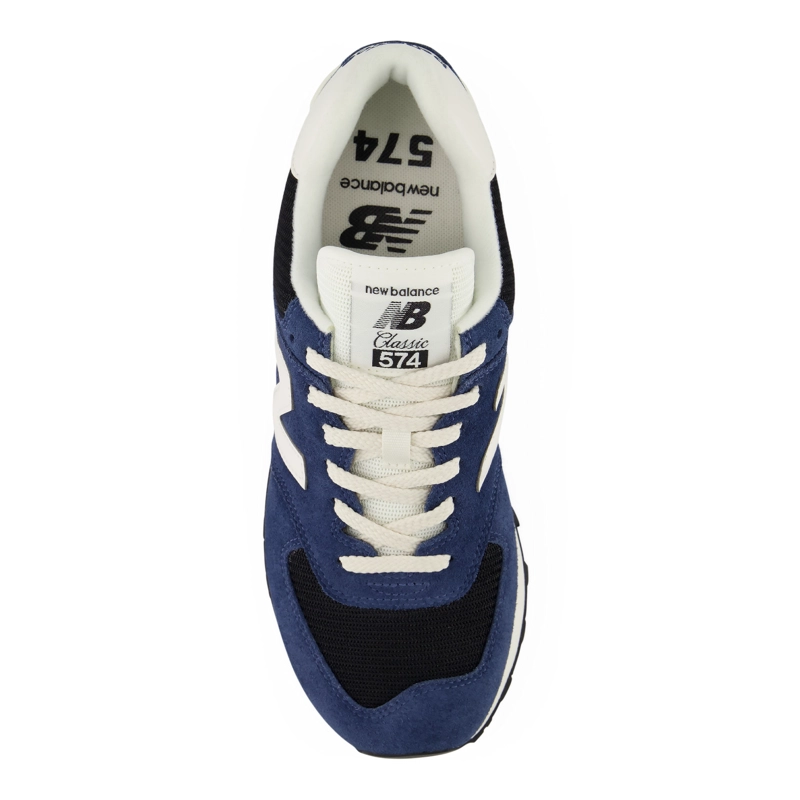ZAPATILLAS URBANAS UNISEX NEW BALANCE 574 AZULES/BLANCA - 3