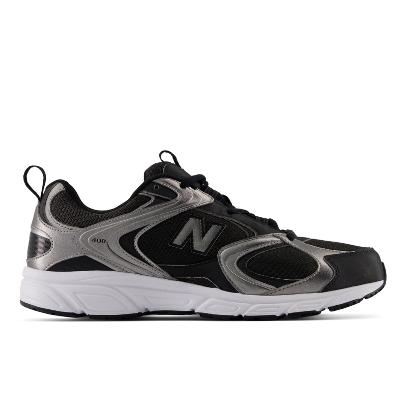 ZAPATILLAS URBANAS HOMBRE NEW BALANCE 408 GRIS/NEGRAS - 1