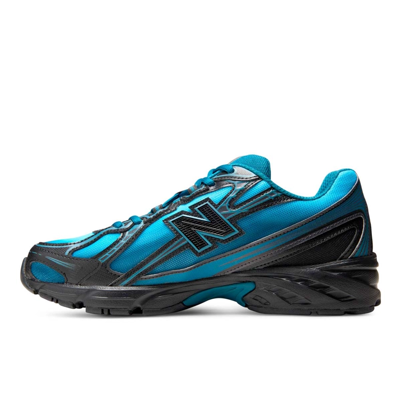 ZAPATILLAS URBANAS UNISEX NEW BALANCE 740 AZUL METALICO - 2