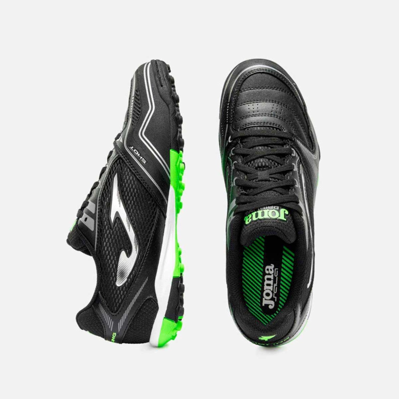 ZAPATILLAS FUTBOLITO HOMBRE JOMA DRIBLING 2601 TURF NEGRO - 4